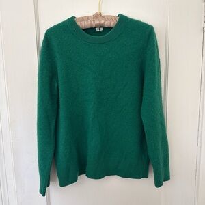 Arket Green Crew Neck Sweater